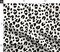 Leopard Spots Dots Animal Black White Neutral 2 Print Custom Printed Fabric by Spoonflower Various Fabrics by the Yard or Fat Quarter